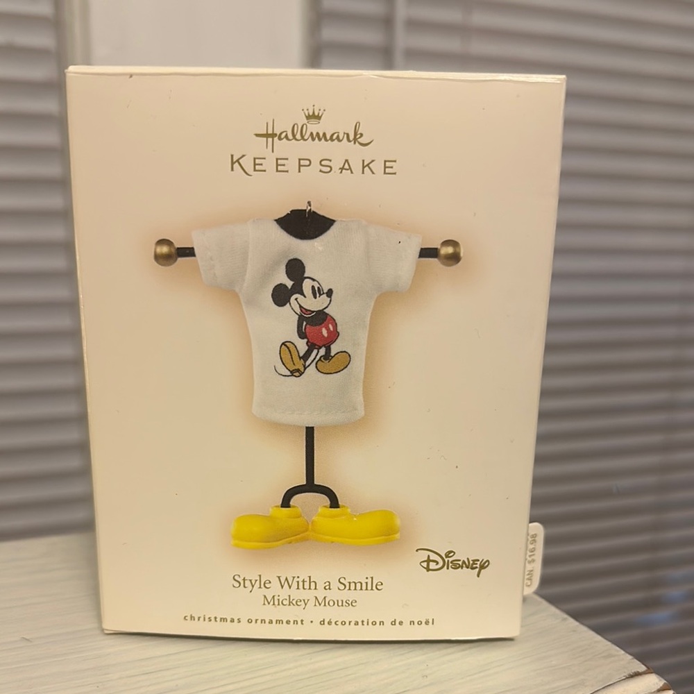 Hallmark Keepsake Disney Mickey Mouse Ornament